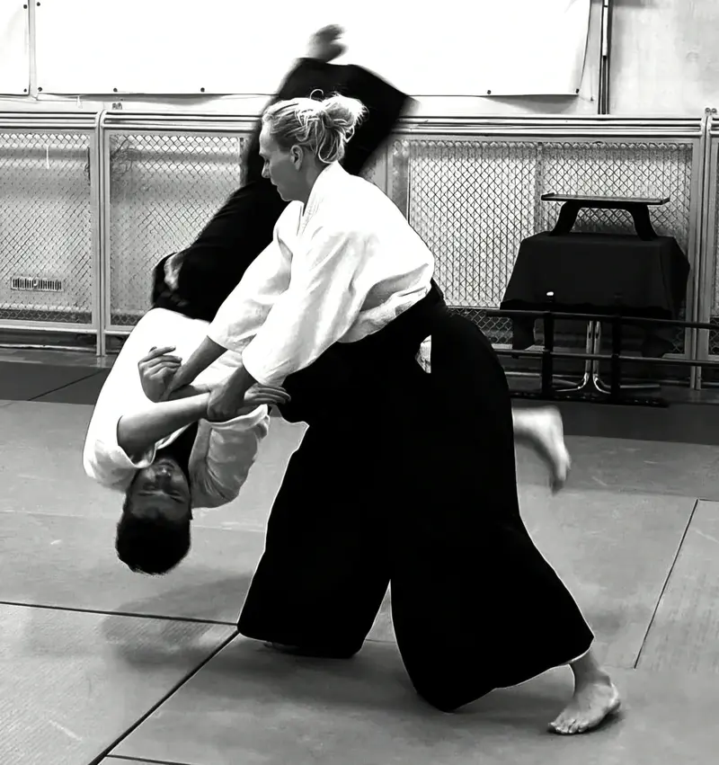 Danuta Hałasiewicz, instruktorka Aikido 5 Dan Aikikai, Meiyo Dojo Słupsk